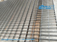AISI304 Pressure Locked Bar Grating | 40mm depth | 50X50 square hole | HeslyGrating Factory Sales