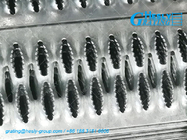 Perforated Metal Grip Strut Safety Grating Plank | Anti-skidding Stairs | HeslyGrating-China