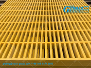 Molded GRP Grating | Green | Gritted anti-skidding surface | 38mm thickness - HeslyGrating, China factory sales