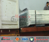 hot dipped galvanised Steel Grating Fence