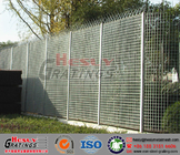Hot Dipped Galvanized Steel Grating Fence