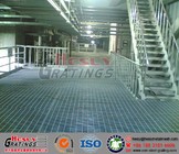 Floor Grating, Steel Floor Grating, hot dipped galvanised grating, grating plant