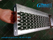Perforated Metal Safety Grip Grating | Punch Shark Mouth Anti skidding Surface | Galvanized | Hesly Grating China