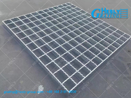 Punching Serrations Steel Bar Grating | 35X5mm beating bar @30mm pitch | 60 micron meter zinc layer | Hesly Grating