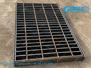 Trench Grating Cover | 30X5mm beating bar trech drainage system | 55micron meter zinc coating |  Hesly China Grating