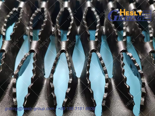 Antiskid Safety Perforated Grating Walkway with Alligator Mesh | China Perforated Grating Supplier