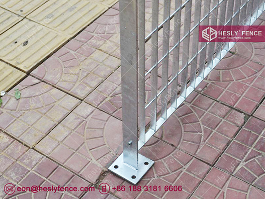 Steel Grating Fencing | 25X3mm flat bar | 60X150mm hole | High 1.5m | Width 2.5m | HeslyGrating China factory