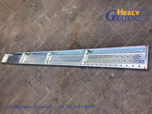 Steel Plank Galvanized Scaffolding Wailking Board Steel Hot Dip Galvanized Deck Used at Scaffolding Tower Scaffolding Plank Jet