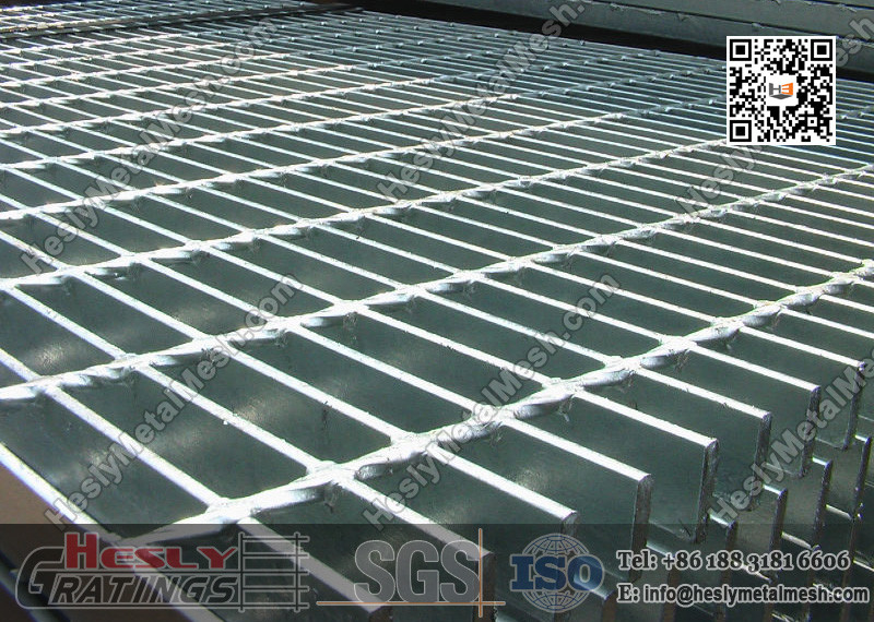 Galvanised Steel Bar Grating | 40X5mm Bearing Bar | 40X100mm mesh hole