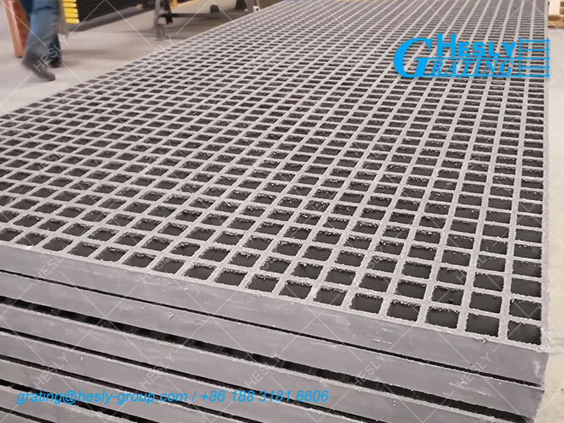 38mm THK Phenolic Molded Grating Panel ( L2 standard / USCG certificated) | China FRP Grating Factory