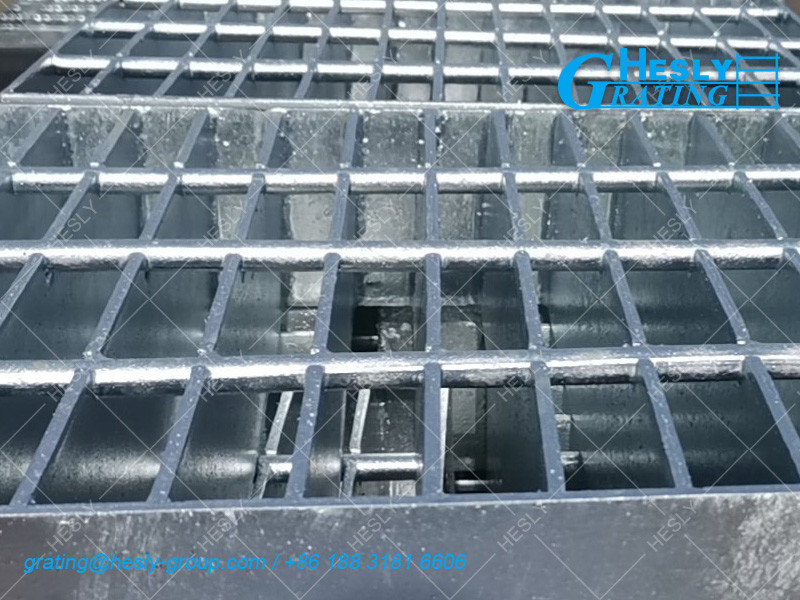 35micron meter galvanized coating Steel Grating | 40X5mm bearing bars | China Factory Sales - HeslyGrating