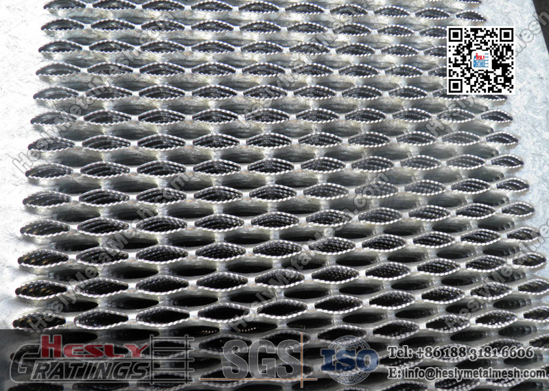 Antiskid Safety Perforated Grating Walkway with Alligator Mesh | China Perforated Grating Supplier