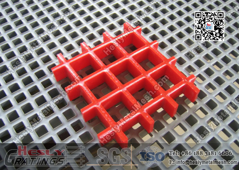 38mm depth FRP Molded Grating (ABS certificated) | China FRP Grating Exporter