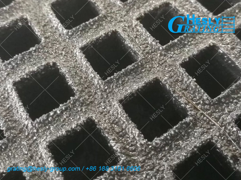 Glass Reinforced Epoxy Resin Molded FRP Grating | 38mm depth | 38X38mm hole |  - HeslyGrating, China Factory exporter