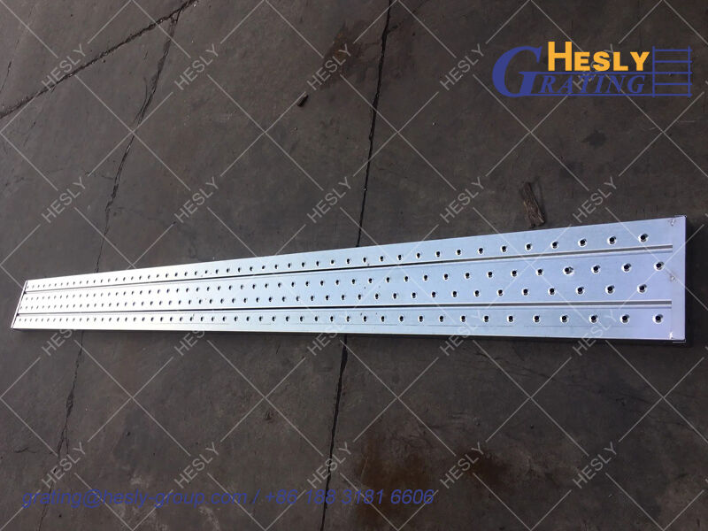 Steel Plank Galvanized Scaffolding Wailking Board Steel Hot Dip Galvanized Deck Used at Scaffolding Tower Scaffolding Plank Jet