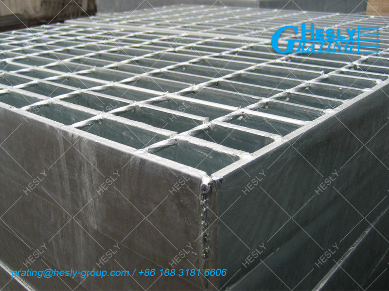 HESLY Galvanised Steel Bar Grating | High Load Capacity Grating | 80μm zinc layer | China Grating Factory sales