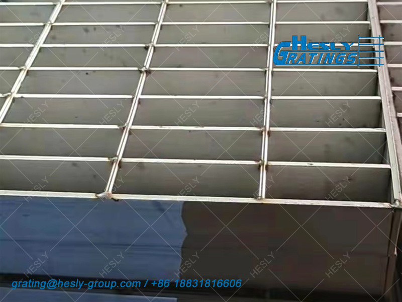 Pressure Lock Grating | 60X5mm load bar | 304 Stainless Steel | Hesly Brand | China direct sales