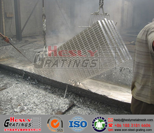 Hot Dipped Galvanized Metal Bar Grating Platform