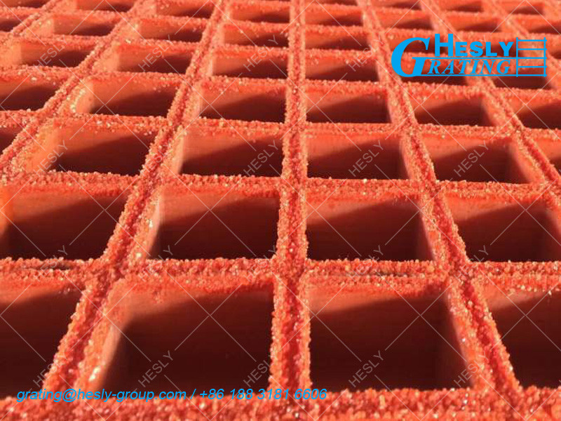 Glass Reinforced Epoxy Resin Molded FRP Grating | 38mm depth | 38X38mm hole |  - HeslyGrating, China Factory exporter