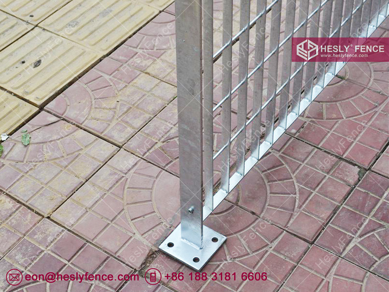 Steel Grating Fencing | 25X3mm flat bar | 60X150mm hole | High 1.5m | Width 2.5m | HeslyGrating China factory
